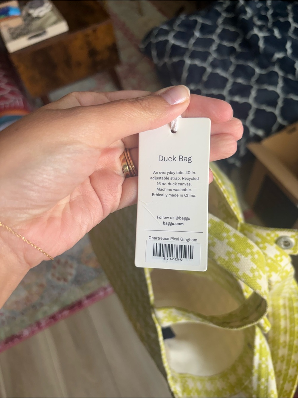 BAGGU Zip Duck Bag - Picture 5 of 9